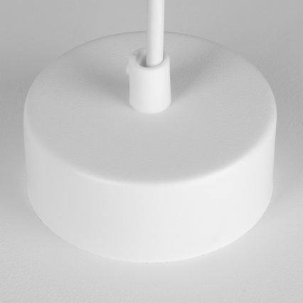 Kábelre akasztható csillár PIATTO 1xGX53/15W/230V, átmérő 35 cm, fehér