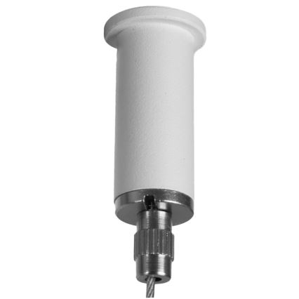 Kábelre akasztható csillár PIATTO 1xGX53/15W/230V, átmérő 35 cm, fehér