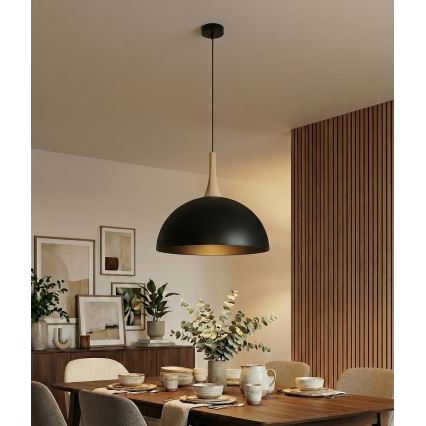 Kábelre függesztett csillár NAUTICA 1xGX53/12W/230V fekete