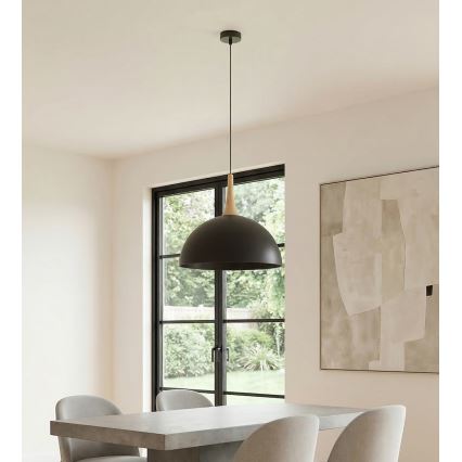 Kábelre függesztett csillár NAUTICA 1xGX53/12W/230V fekete