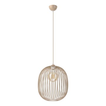 Kábelre függesztett DESTELLO csillár, 1xE27/15W/230V, átm. 33 cm, bézs