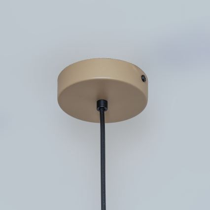 Kábelre függesztett ETNA II csillár 1xE27/15W/230V, átm. 18,5 cm, bézs
