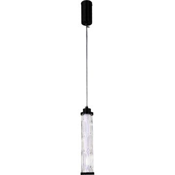 Kábelre függesztett LED csillár CORTE LED/10W/230V fekete