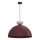 Kábelre függeszthető csillár NEVIS 1xE27/15W/230V, átmérő 50 cm, bordó