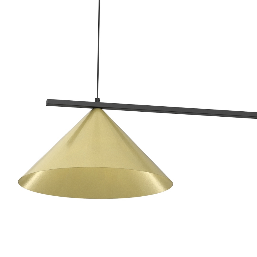 Kábelre szerelt csillár CAPITAL 2xGX53/15W/230V arany