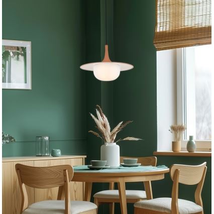 Kábelre szerelt csillár FRED 1xG9/10W/230V barna