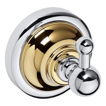 Kampó 6,5x6,5 cm ezüst/arany