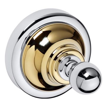 Kampó 6,5x6,5 cm ezüst/arany