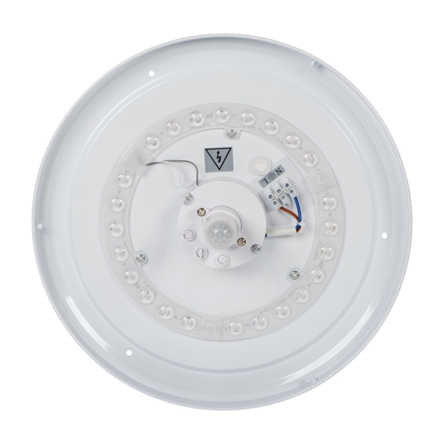 FOGLER LED mennyezeti lámpa, mozgás- és alkonyatérzékelővel, LED/17W/230V, átm. 33 cm
