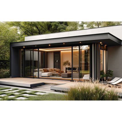 LED Kültéri beépített lámpa IMBER LED/1W/12V 6500K átm. 3 cm 40 lm IP65 fehér