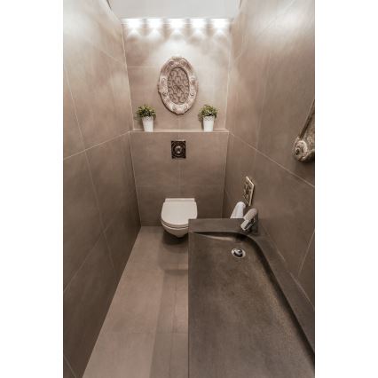 LED Kültéri beépített lámpa IMBER LED/1W/12V 6500K átm. 3 cm 40 lm IP65 fehér