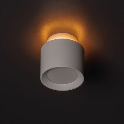 LED spotlámpa SONOR LED/6W/230V 3000/4000/5700K + LED/1,5W 2200K átm. 9 cm fehér