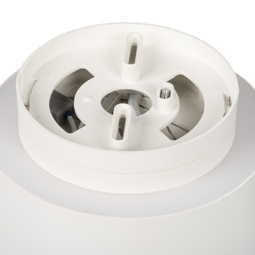 LED spotlámpa SONOR LED/12W/230V 3000/4000/5700K + LED/1,5W 2200K átm. 14 cm fehér