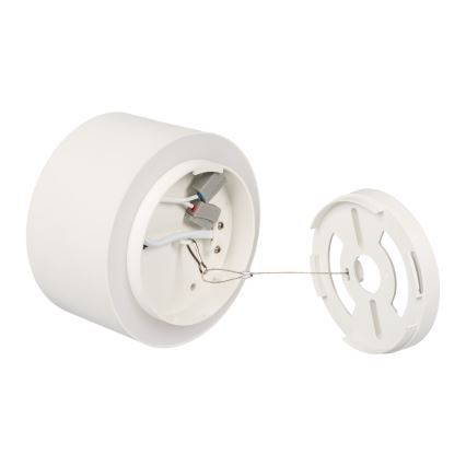 LED spotlámpa SONOR LED/12W/230V 3000/4000/5700K + LED/1,5W 2200K átm. 14 cm fehér