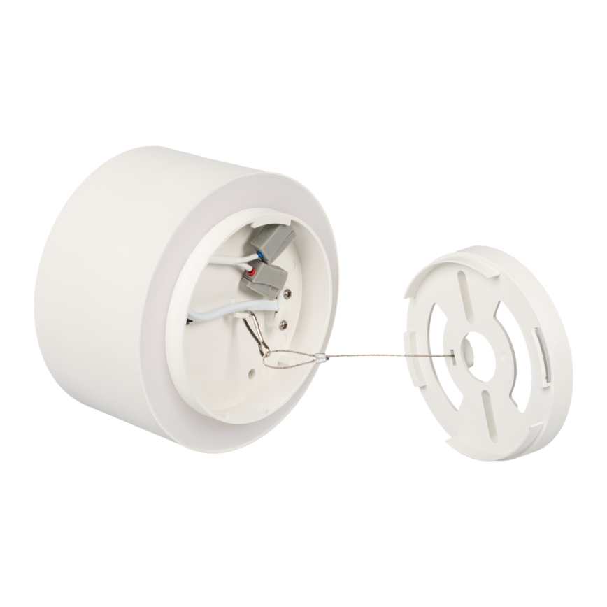 LED spotlámpa SONOR LED/12W/230V 3000/4000/5700K + LED/1,5W 2200K átm. 14 cm fehér