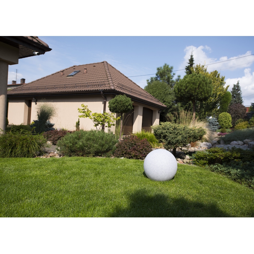 Kültéri lámpa STONO 1xE27/25W/230V átmérő 30 cm IP65