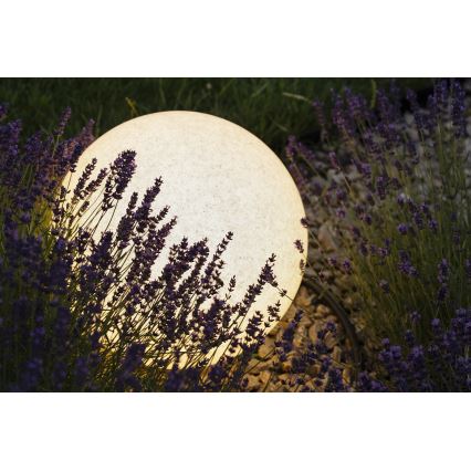 Kültéri lámpa STONO 1xE27/25W/230V átmérő 30 cm IP65