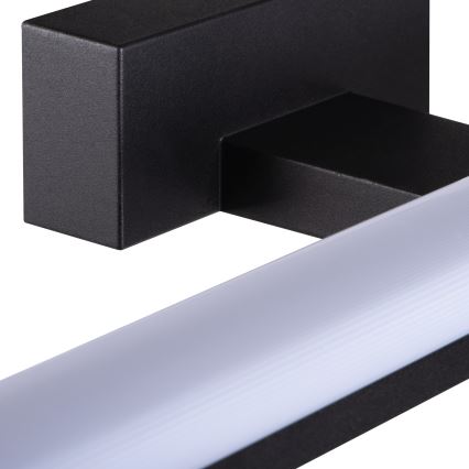 LED fürdőszobai tükörvilágítás ASTEN LED/12W/230V IP44 fekete