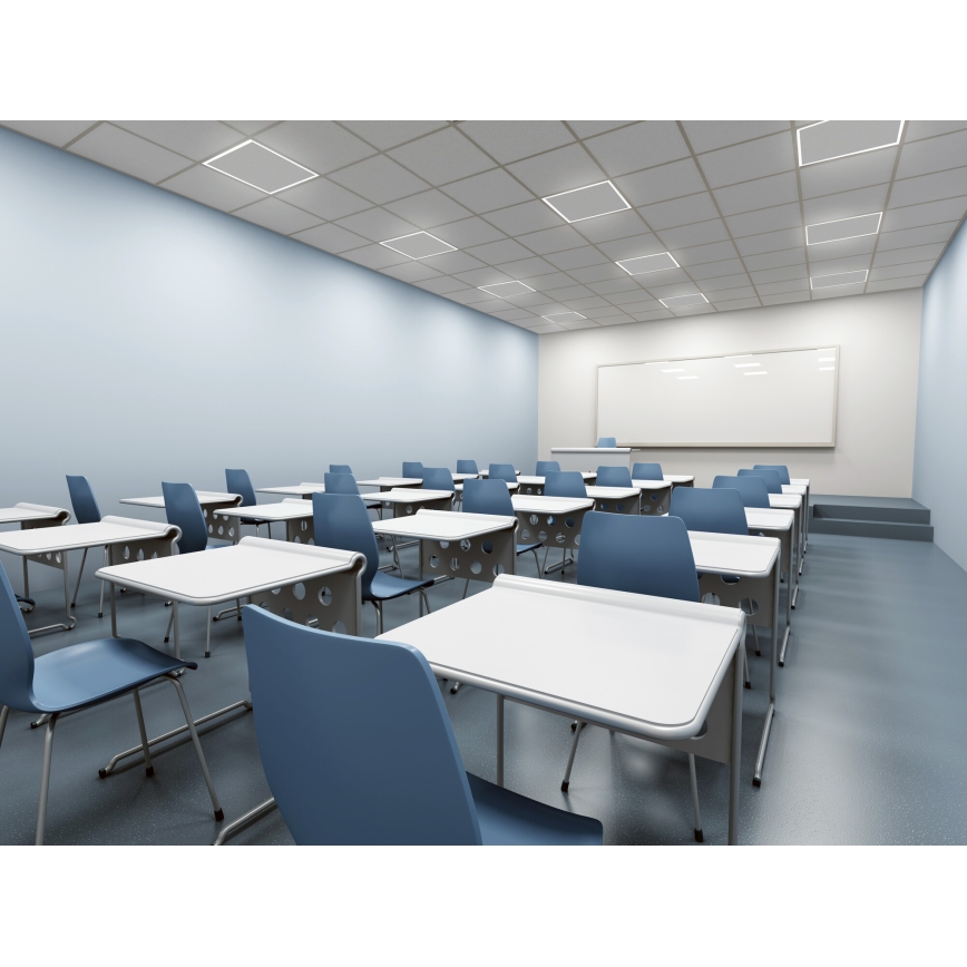 LED Beépített keret AVAR LED/40W/230V 6000K 59x59 cm