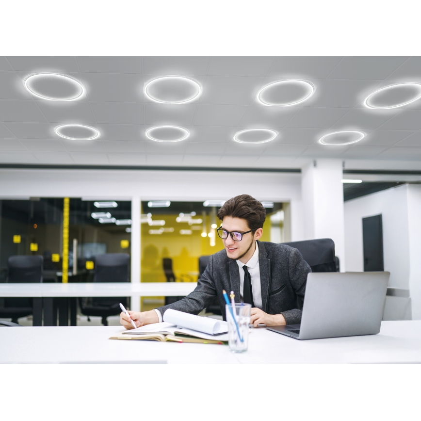 LED álmennyezeti keret AVAR LED/40W/230V 4000K átm. 59 cm