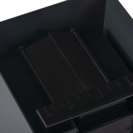 LED napelemes fali lámpa érzékelővel REKA LED/3W/3,7V 1800 mAh 3000/4000/6500K IP65 antracit