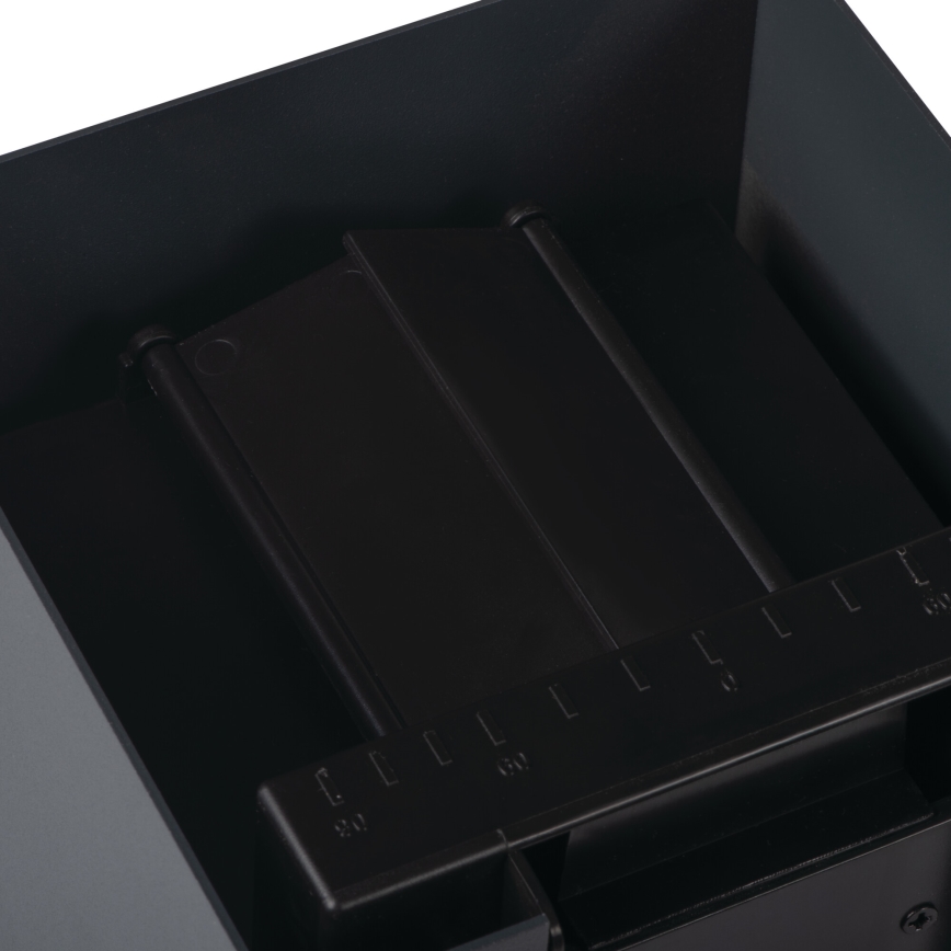 LED napelemes fali lámpa érzékelővel REKA LED/3W/3,7V 1800 mAh 3000/4000/6500K IP65 antracit