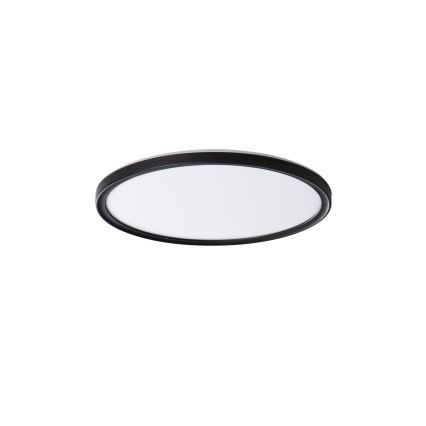 LED mennyezeti lámpa AZPO LED/11,8W/230V 3000/4000/6000K átm. 22,5 cm IP54 fekete