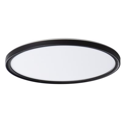 LED mennyezeti lámpatest AZPO LED/22W/230V 3000/4000/6000K átm. 42 cm IP54 fekete