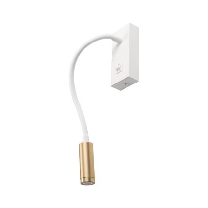 TONIL LED flexibilis lámpa, 3,3W/230V, fehér/arany