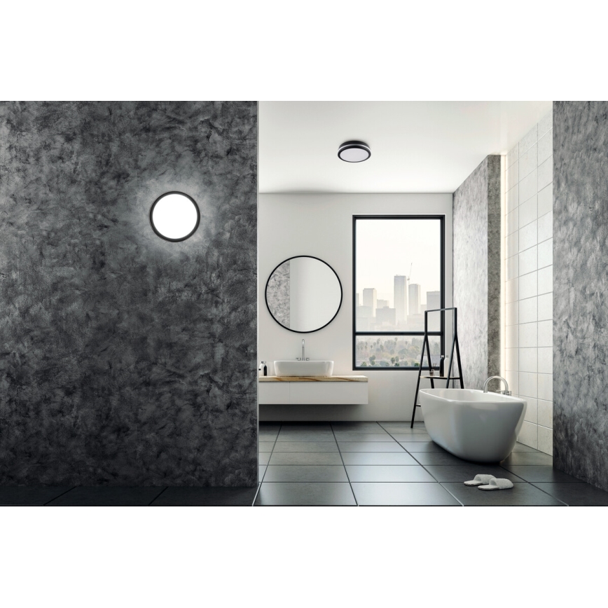 LED Kültéri lámpa érzékelővel BENO LED/18W/230V 4000K antracit IP54