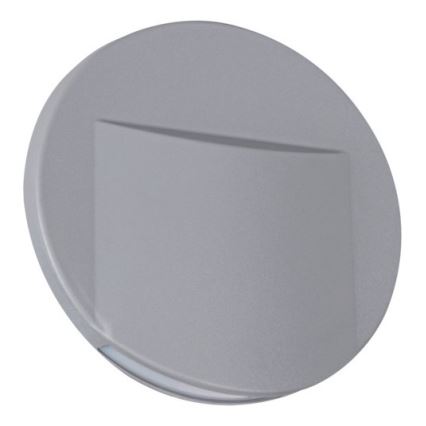LED Lépcsőház világítás ERINUS LED/0,8W/12V 4000K szürke
