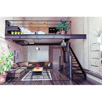 LED Kültéri mennyezeti lámpa BENO LED/18W/230V 4000K antracit IP54