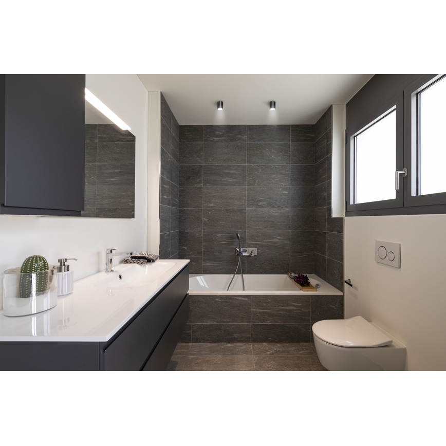 Kanlux 33361 - Kültéri spotlámpa AQILO 1xGU10/7W/230V IP65 fekete