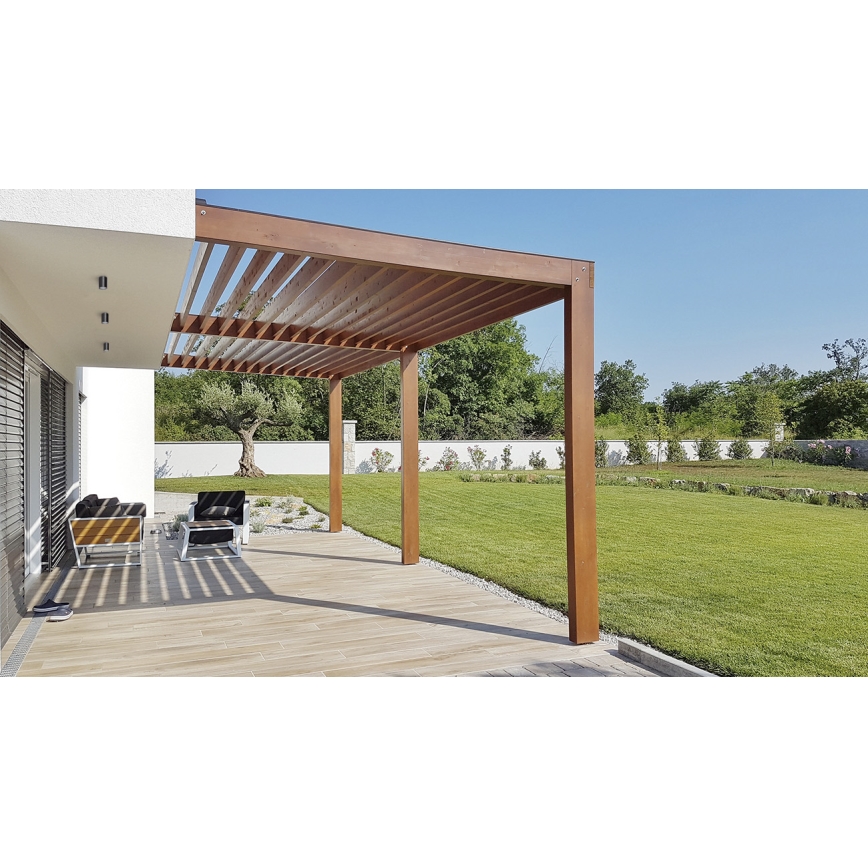 Kanlux 33361 - Kültéri spotlámpa AQILO 1xGU10/7W/230V IP65 fekete