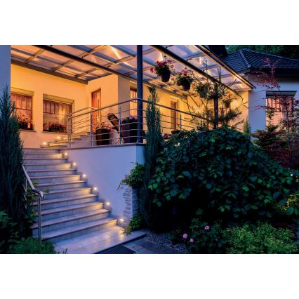 LED Beépített lámpa GLASI LED/3W/230V 3000K IP44 fehér