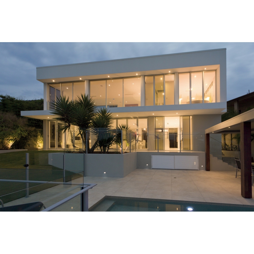 LED Beépített lámpa GLASI LED/3W/230V 4000K IP44 fehér