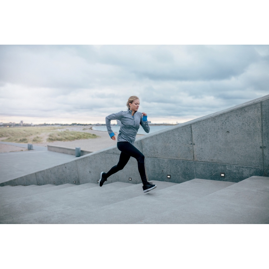 LED Beépített lámpa GLASI LED/3W/230V 4000K IP44 antracit