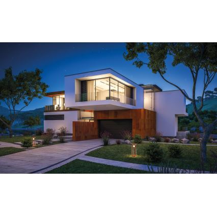 Kültéri lámpa VIMO 1xE27/15W/230V 80 cm IP44 réz