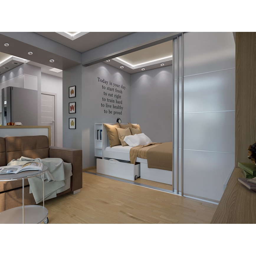 Beépíthető lámpa ELICEO GU10/10W fehér/arany