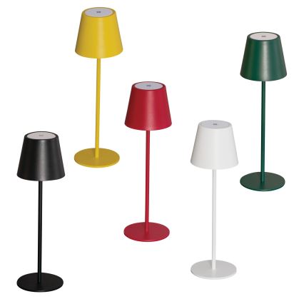 LED Dimmelhető Asztali lámpa tölthető INITA LED/1,2W/1800 mAh IP54 piros