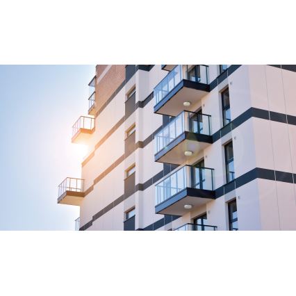 LED Ipari mennyezeti világítás IPER LED/19W/230V IK10 IP65 kerek fehér