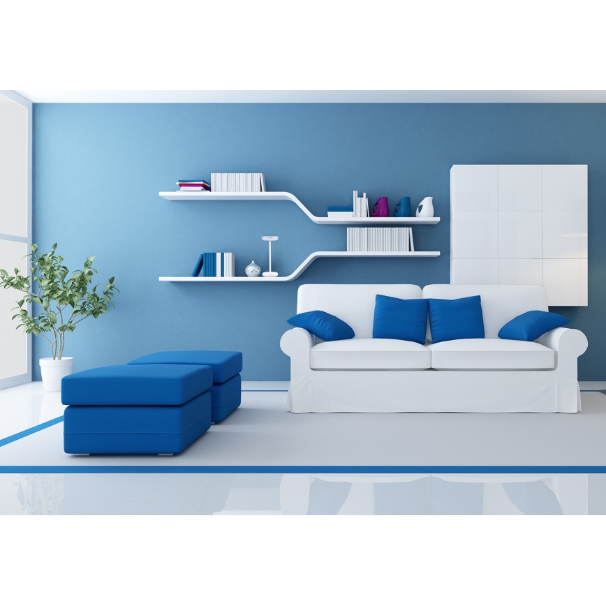 Kanlux 37310 - LED Dimmelhető újratölthető lámpa FLUXY LED/1,7W/1800 mAh IP44 fehér