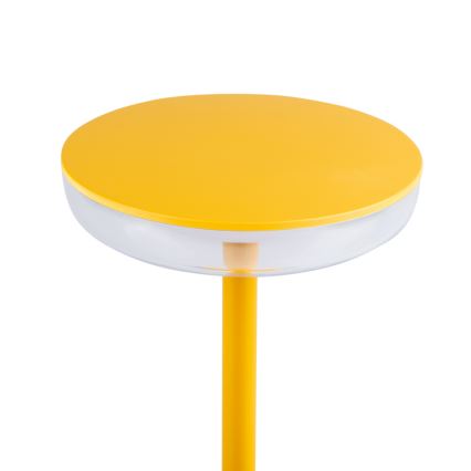 Kanlux 37314 - LED Dimmelhető újratölthető lámpa FLUXY LED/1,7W/1800 mAh IP44 sárga