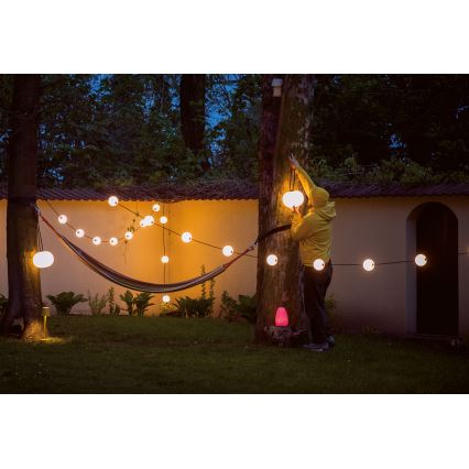 LED Dimmelhető kültér rechargeable Függeszték STONO LED/1W/3000 mAh IP54