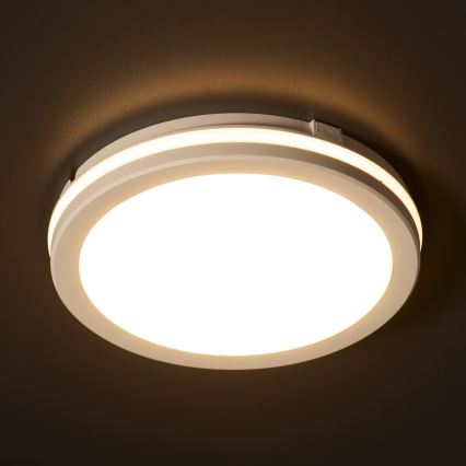 LED Kültéri mennyezeti lámpa BENO ECO LED/12W/230V 3000/4000/6500K átm. 20 cm IP65 fehér
