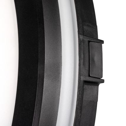 LED Kültéri mennyezeti lámpa BENO ECO LED/12W/230V 3000/4000/6500K átm. 20 cm IP65 fekete