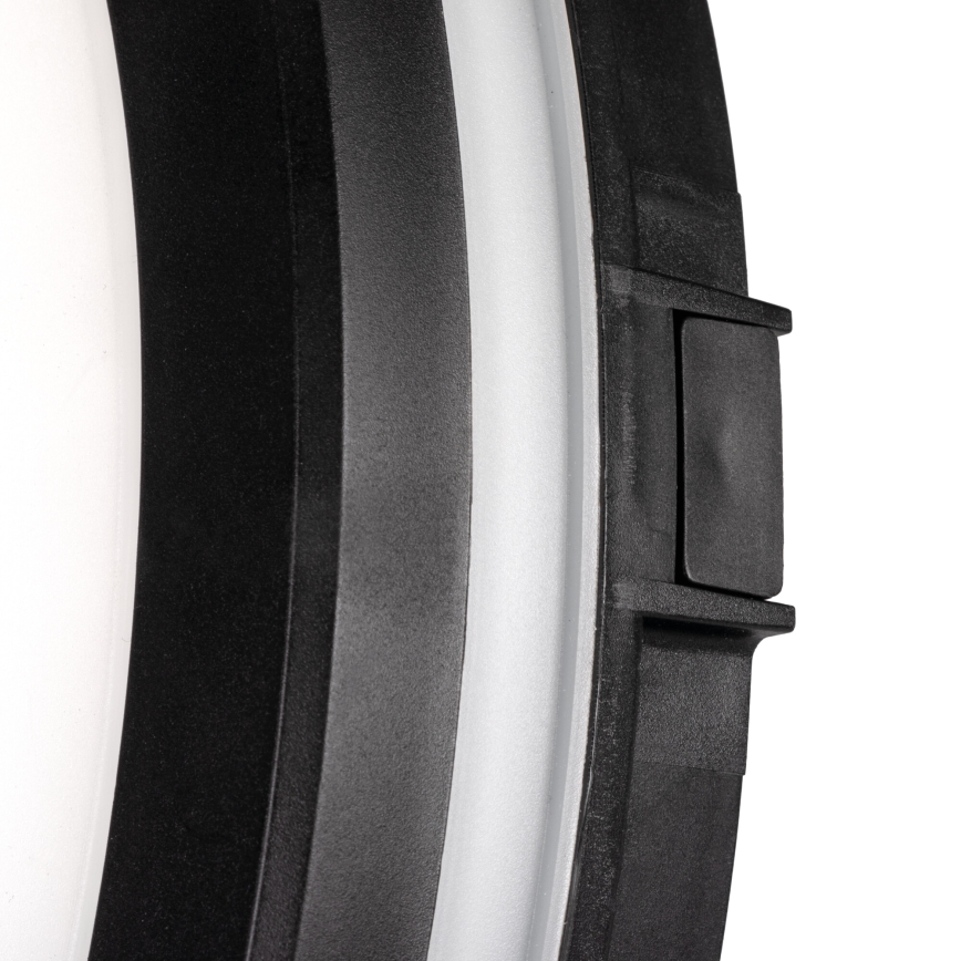 LED Kültéri mennyezeti lámpa BENO ECO LED/20W/230V 3000/4000/6500K átm. 20 cm IP65 fekete