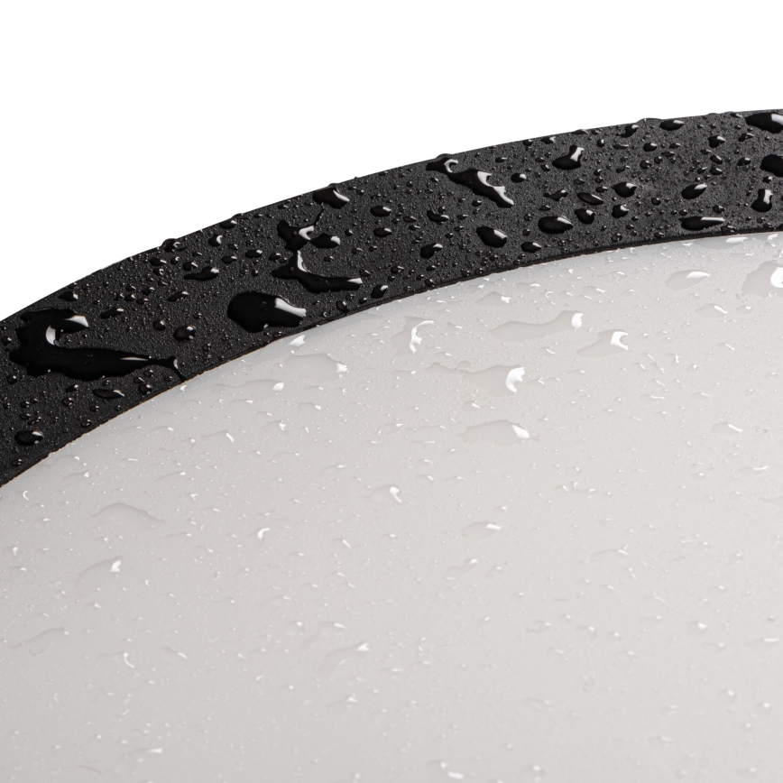 LED Kültéri mennyezeti lámpa BENO ECO LED/20W/230V 3000/4000/6500K átm. 20 cm IP65 fekete