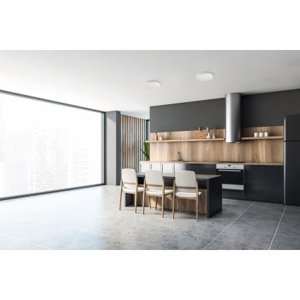 LED Kültéri mennyezeti lámpa BENO ECO LED/30W/230V 3000/4000/6500K átm. 30 cm IP65 fehér