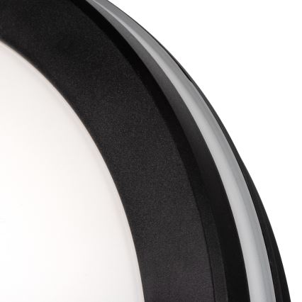 LED Kültéri mennyezeti lámpa BENO ECO LED/30W/230V 3000/4000/6500K átm. 30 cm IP65 fekete